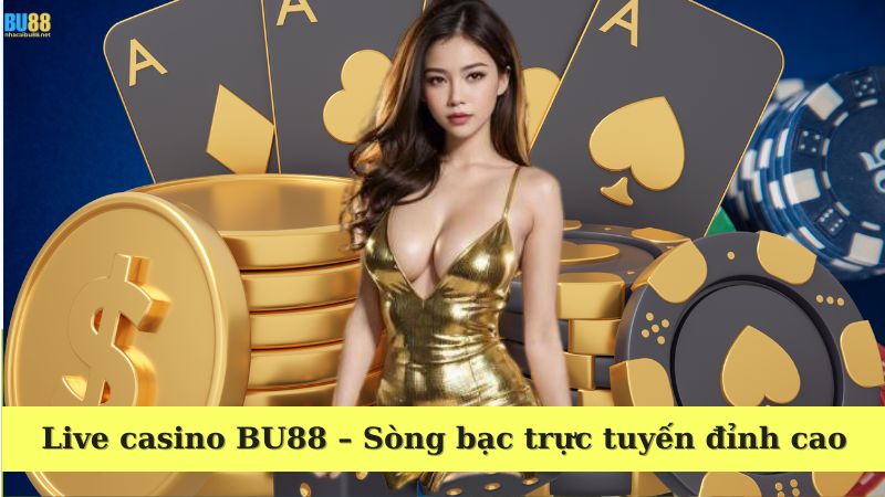 Trải nghiệm Live casino BU88